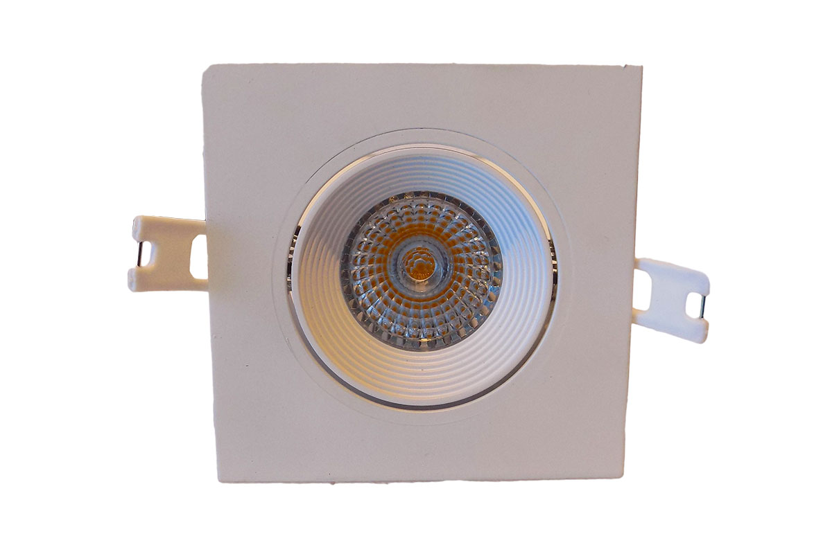 Bala Cuadrada Led 12W Blanca