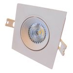 Bala Cuadrada Led 12W Blanca