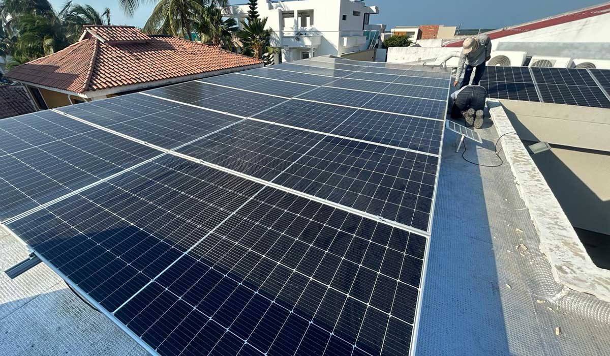 Planta solar on grid 30 KWp DC